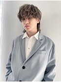 【田中杏実】大人の色気韓国風ミディアムウルフ/大人ハイライト
