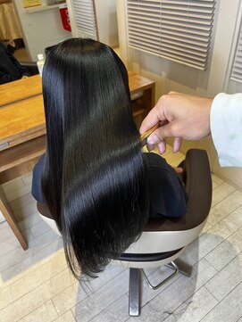 テッグ ヘアデザイン(TEG hair Design) 艶髪ブラック