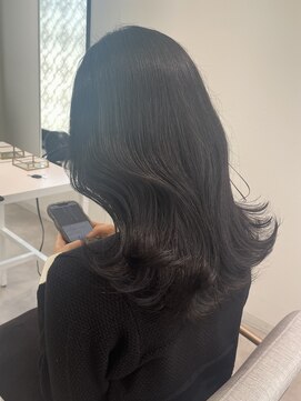 ヨーク(YOKE) 【 YOKE 】ミディアムくびれ小顔大人かわいい暗髪艶髪韓国