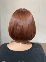 アオゾラヘアー 本店(AOZORA HAIR) オレンジブラウン☆