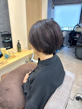 バッカ 横浜桜木町店(BACCA) ショートボブ、グレージュ