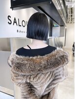 サロウィン 池袋(SALOWIN)&nbsp;ブルーブラック × ヘンリーボブ #081