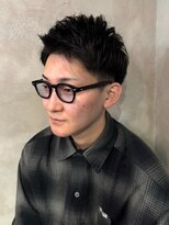 ディスイズバーバーサード(THIS IS BARBER 3rd)&nbsp;刈り上げショート　ツーブロック　アップバング　ビジネス