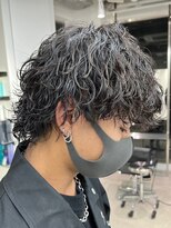 バイフィフス 天神大名(by fifth) 波巻きスパイラルパーマツイストパーママッシュメンズパーマ束感