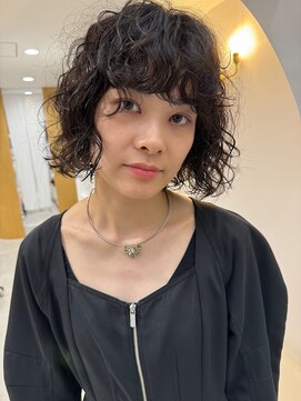 エマン(AIMANT) ボブ ドライパーマ/20代30代