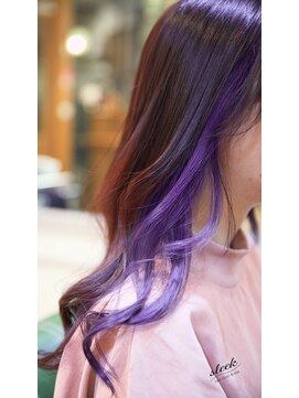 スリーク(sleek) インナーカラー