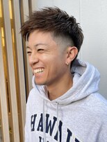 ロア(LOA)&nbsp;メンズショートフェードツーブロック