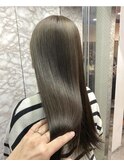 【Lloyd 大宮】オリーブグレージュ×髪質改善トリートメント