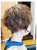 髪質改善ショートボブ!ニュアンスパーマ(札幌/山鼻/市電)