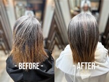 エイジング毛改善　シェーントリートメント《髪質改善/縮毛矯正/白髪染め/駿河区》