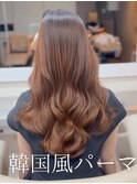 韓国風パーマ/コテ巻き風パーマ/デジタルパーマ/レイヤーカット