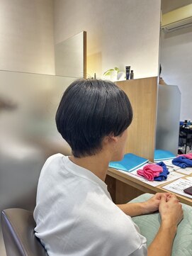 ウイバイファースト(u'i by first) マッシュショートスタイル