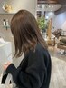 【hikari限定】似合わせカット+艶カラー+美髪トリートメント14300→9900