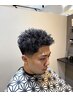 【トレンドスタイル】カット+スパイキーパーマ+眉カット￥12100