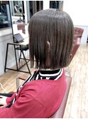 切りっぱなしボブ☆