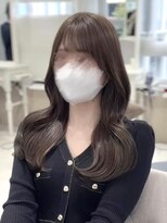 リレイス 四日市(RELACE)&nbsp;四日市　日永　ミルクティーブラウン×レイヤーカット