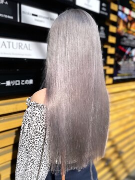 ラピス 福岡天神店(Lapis) ホワイトアッシュシルバーミルクティー