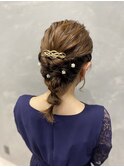 【大人可愛い】編みおろしアレンジ
