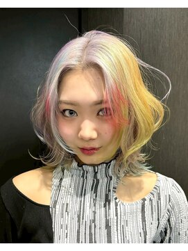 ヌル 表参道本店(Null) オーダーメイド/デザインカラー/ブリーチカラー/表参道/原宿