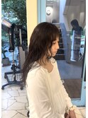 縮毛矯正していてもできる！ゆるめパーマ