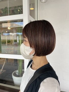 ヘアーズ カペリート(hair's Capelito) 丸みのあるミニボブ