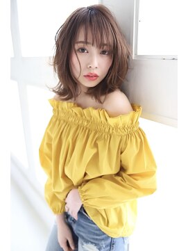 フレームプラス 天王寺あべの店(FRAME+) 【FRAME  天王寺あべの】大人可愛い♪ゆるふわミディ