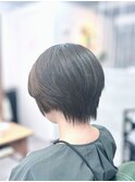 【 ショート / 髪質改善カラー / ツヤツヤ 】