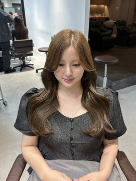 シェノン 梅田(CHAINON) 透明感カラー/ブリーチなし/レイヤーカット