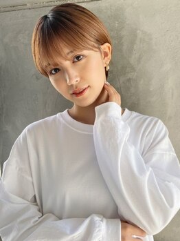 【デザインカット￥2750/カット+カラー+Tr￥8250】経験豊富なStylistが担当♪高い技術で理想のショートに☆