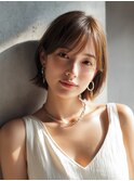 大人ナチュラルボブ