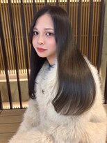 ロンドメリア 天神大名店(Lond Melia)&nbsp;着物ヘア/大人ガーリー/ダークアッシュ/似合わせカット