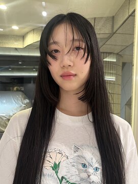 ダブ アオヤマ(DaB AOYAMA) デザインカット姫カット似合わせカットニュアンスカット