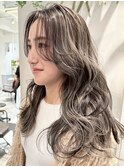 髪質改善パーマ透明感カラーダブルカラーブリーチ