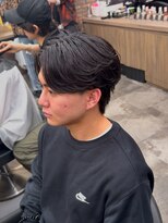 ブラック 横浜(BLUCK)&nbsp;【RYO指名限定】骨格矯正オーダーカット＋曲がる縮毛矯正