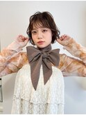 moca brown × ショートボブ