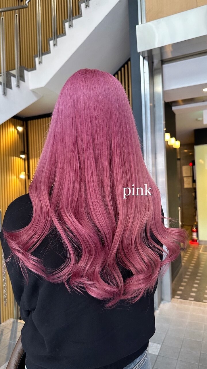 PINK：L292945485｜セレーネヘアー キョウト(Selene hair KYOTO)のヘア
