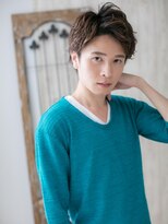 モッズヘア メン 上尾東口店(mod's hair men)&nbsp;≪mod's men≫アップバングのニュアンスショートd