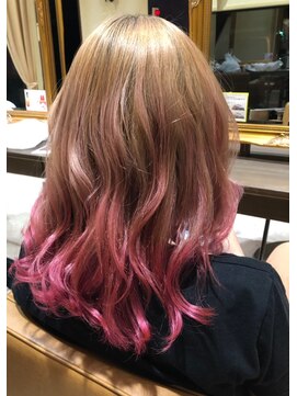 グランボーテ(GrandBeaute) ミルクティー×ピンク