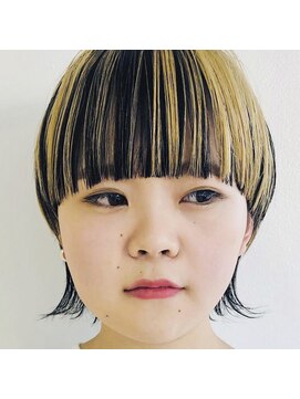 クク(QUQU) コントラストマッシュウルフ