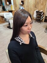 マハロ(MAHALO)&nbsp;グレージュベースハイライトロング