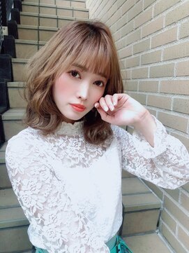 フォルテ 表参道店(FORTE) 【フォルテ千鶴】大人可愛いシークレットハイライトパーマ