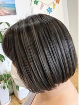 ラニハナクドウ(lanihana.kudo)&nbsp;～＊+前下がりボブwithグレージュ＊+～