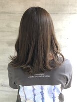 ヘアーブリーズ(hair breeze)&nbsp;20代大人可愛いゆる外ハネカールベージュハイライト