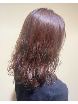 プランタンエーアール(printemps ar) Pink beige × Perm