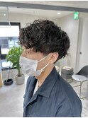 20代～30代メンズパーマツイストスパイラルメンズマッシュ[仙台]