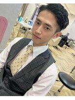 ロンド フィーユ(Lond fille)&nbsp;スーツが似合うメンズパーマヘア