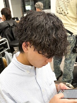 エルマーク(L-MARK) 波巻きパーマスパイラルパーマツイストスパイラルパーマメンズ