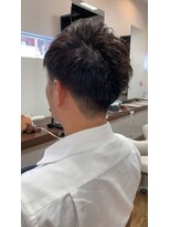 ジールヤマグチ 朝霧駅前店 【白髪染め】メンズショート【白髪ぼかし/白髪染め/マーブ/水素