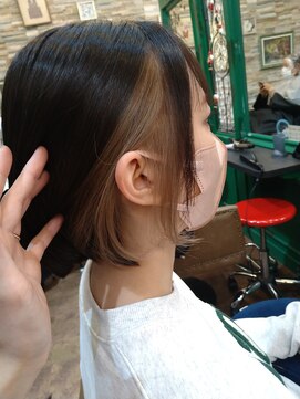 アンフィ 神奈川新町(Anphi) シルバーベージュショート♪