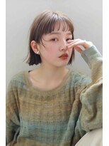 フィカ(Fika)&nbsp;くびレイヤーカットエモージュ切りっぱなしボブ